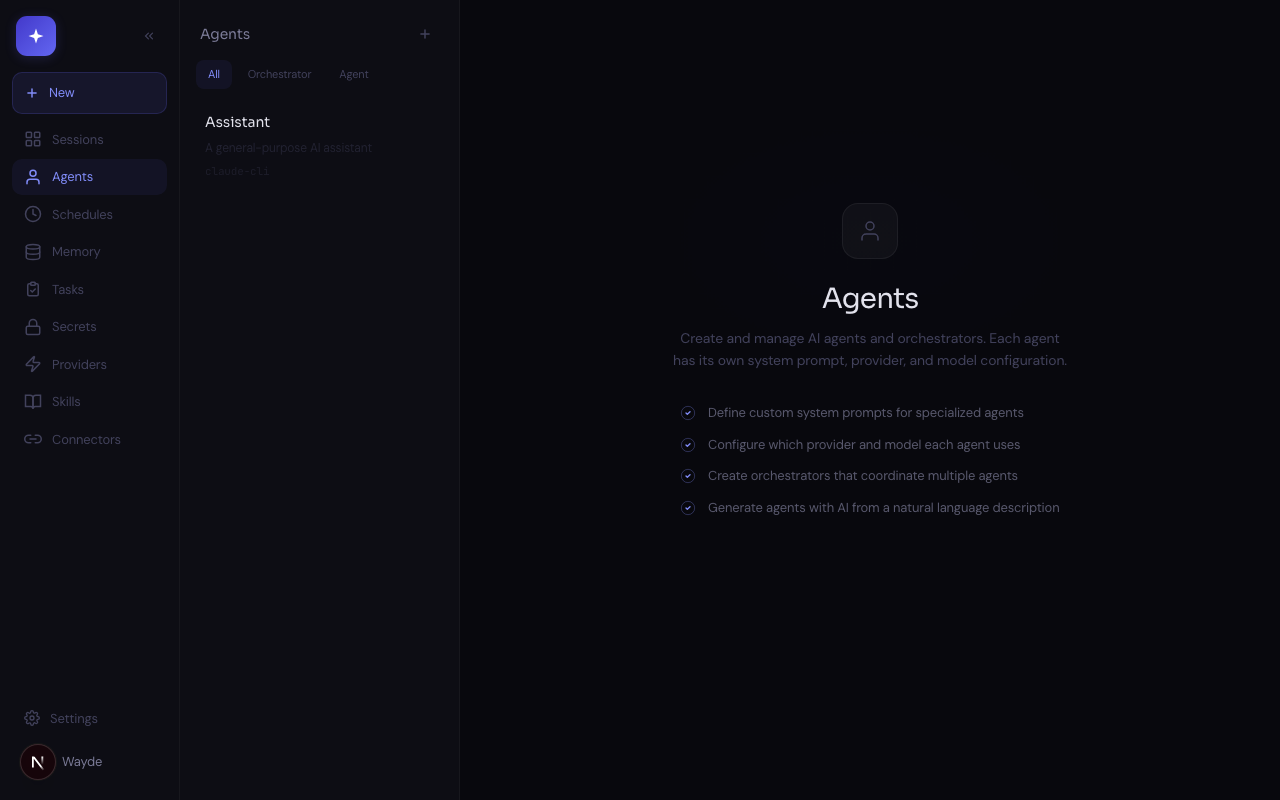 SwarmClaw Agent Builder